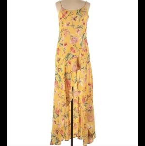 Lulu's Floral Print Maxi